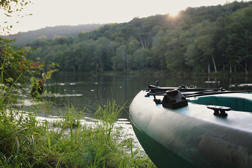 Kayaking Eagle Creek Reservoir end of summer: Comple… Kayaking Eagle Creek Reservoir end of summer: Comple…